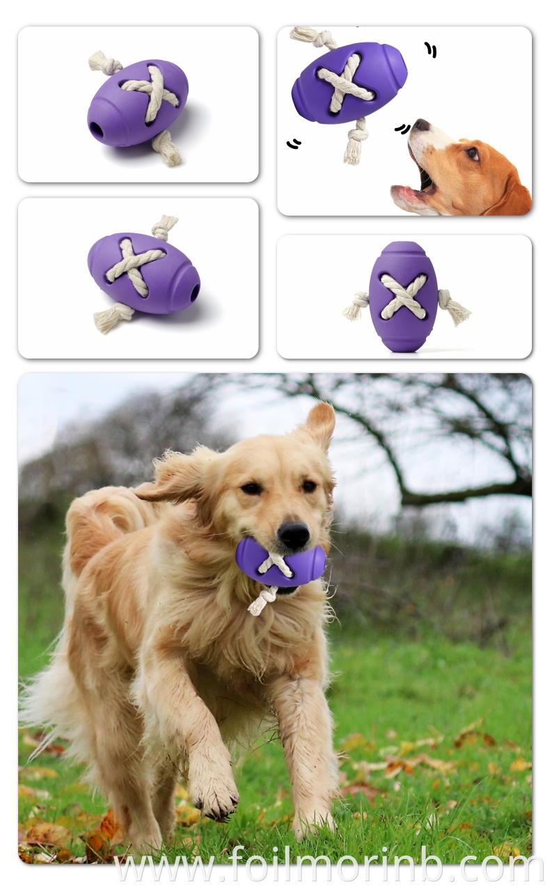 Natural Rubber Dog Rope Toys